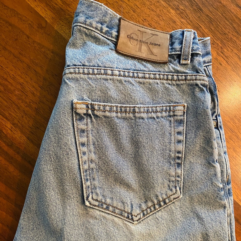 CK 90s Straight leg Vintage Ankle Jeans
